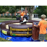 NG-SG057  Adult games mechanical bull ride bull commercial electric outdoor quality rodeo bull inflatable riding for sale